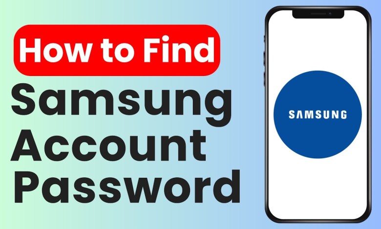 How To Find Samsung Account Password | Samsung How To Find Samsung Account Password | Samsung