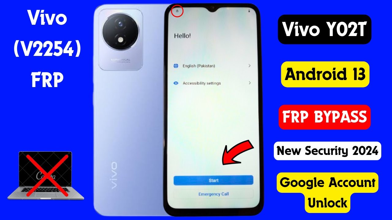 Vivo Y02T (V2254) FRP Bypass/Unlock Android 13 Without Vivo Y02T (V2254) FRP Bypass/Unlock Android 13 Without