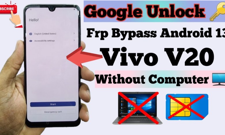 Vivo V20 Frp Bypass Android 13 | Vivo V20 Google Vivo V20 Frp Bypass Android 13 | Vivo V20 Google