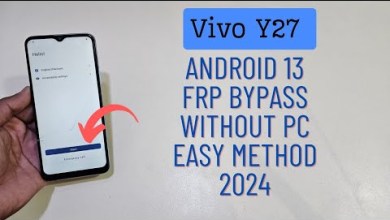 Vivo Y27 Google Frp Bypass Android 13 Latest Update Vivo Y27 Google Frp Bypass Android 13 Latest Update