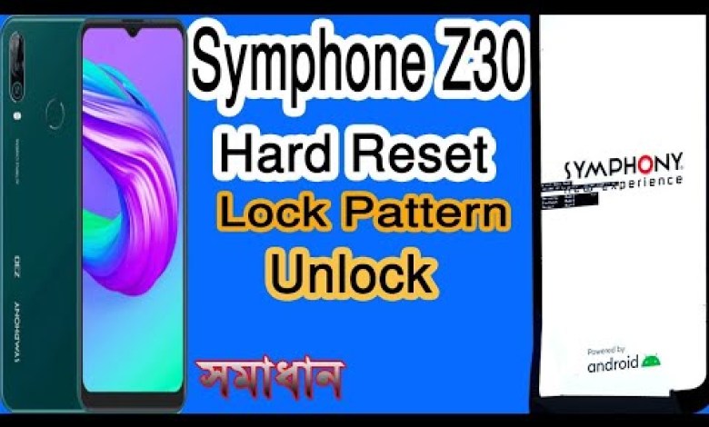 Symphony Z30 Hard Reset / Pattern Unlock / Factory Symphony Z30 Hard Reset / Pattern Unlock / Factory