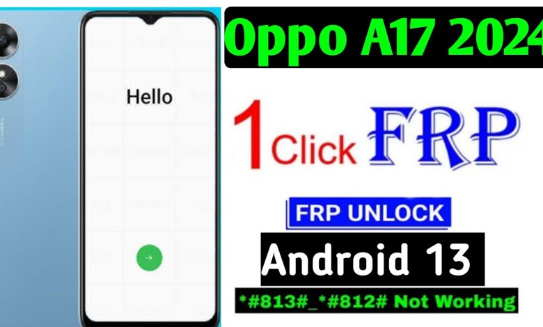 Oppo A17 FRP Bypass By Unlock Tool || Oppo A17 Pin Oppo A17 FRP Bypass By Unlock Tool || Oppo A17 Pin