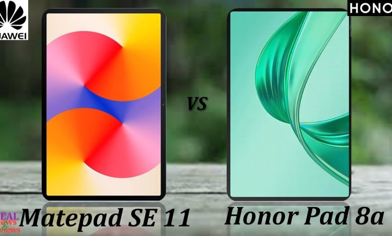 Huawei Matepad 11 SE vs Honor Pad X8a Huawei Matepad 11 SE vs Honor Pad X8a