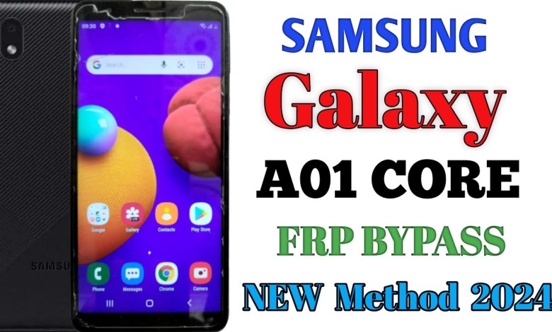 Samsung A01 Core Frp Bypass 2023 | Galaxy A01 FRP Samsung A01 Core Frp Bypass 2023 | Galaxy A01 FRP