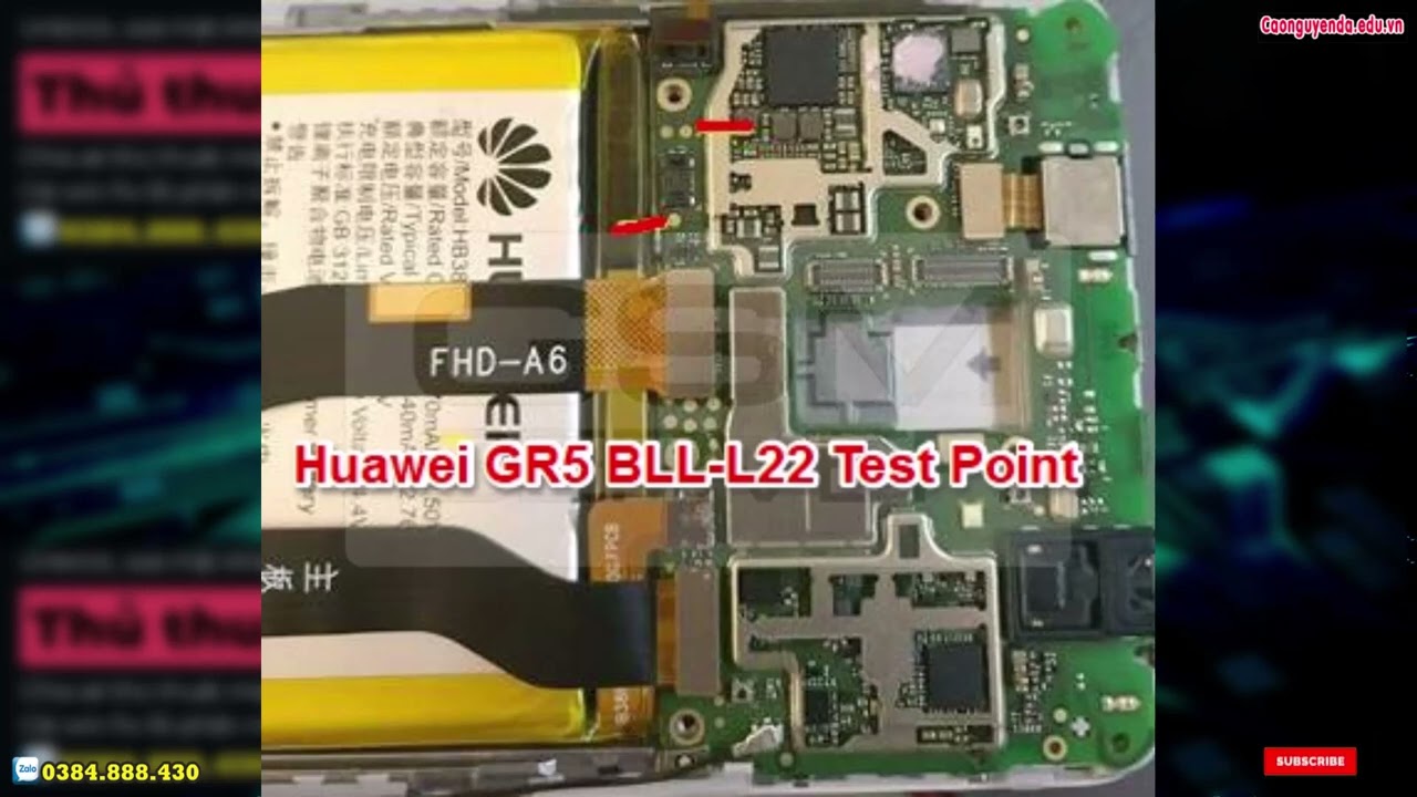 Huawei GR5 BLL-L22 Test Point Huawei GR5 BLL-L22 Test Point