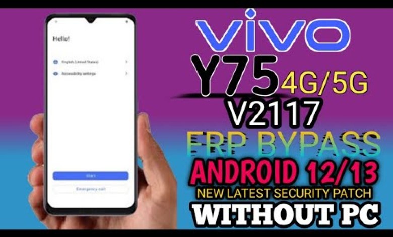 VIVO Y75 4G/5G Frp BYPASS | VIVO Y75 4G/5G FRP BYPASS VIVO Y75 4G/5G Frp BYPASS | VIVO Y75 4G/5G FRP BYPASS