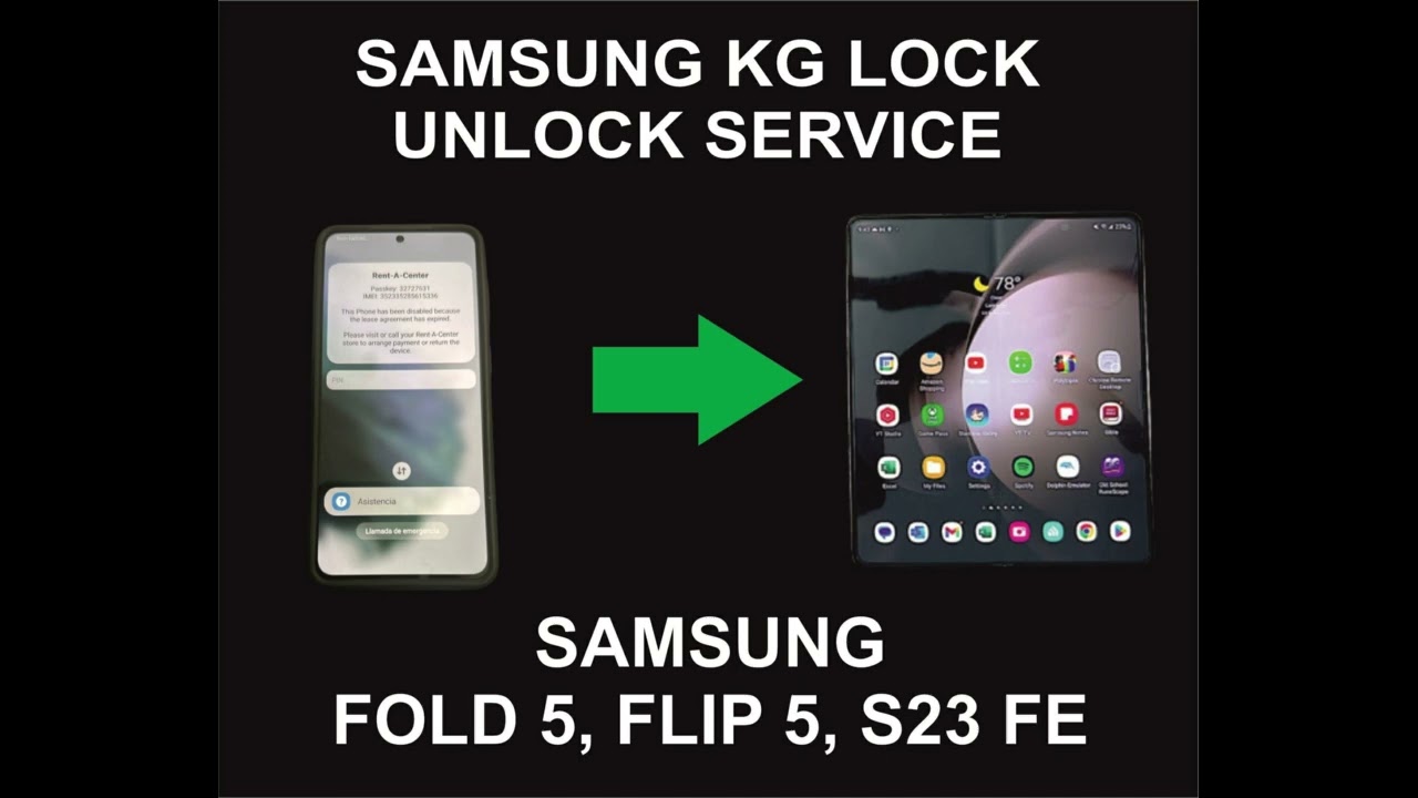 Samsung KG Lock Unlock Service, Z Fold 5, Z Flip 5, S23 Samsung KG Lock Unlock Service, Z Fold 5, Z Flip 5, S23