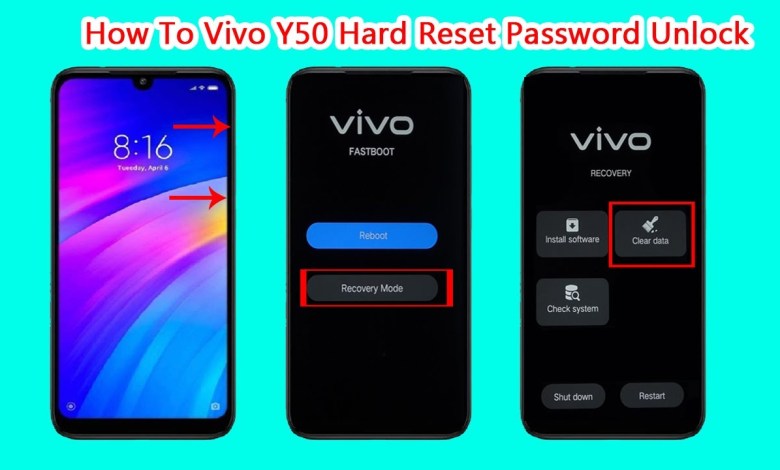 How To Vivo Y50 Hard Reset Password Unlock How To Vivo Y50 Hard Reset Password Unlock
