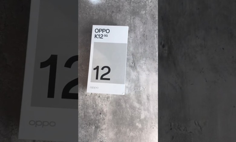 Unboxing the OPPO K12, #shorts #oppo #oppok12 Unboxing the OPPO K12, #shorts #oppo #oppok12