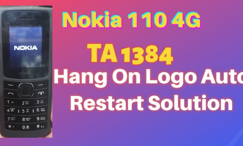 Nokia 110 4G TA 1384 Hang On Logo Auto Restart Solution Nokia 110 4G TA 1384 Hang On Logo Auto Restart Solution