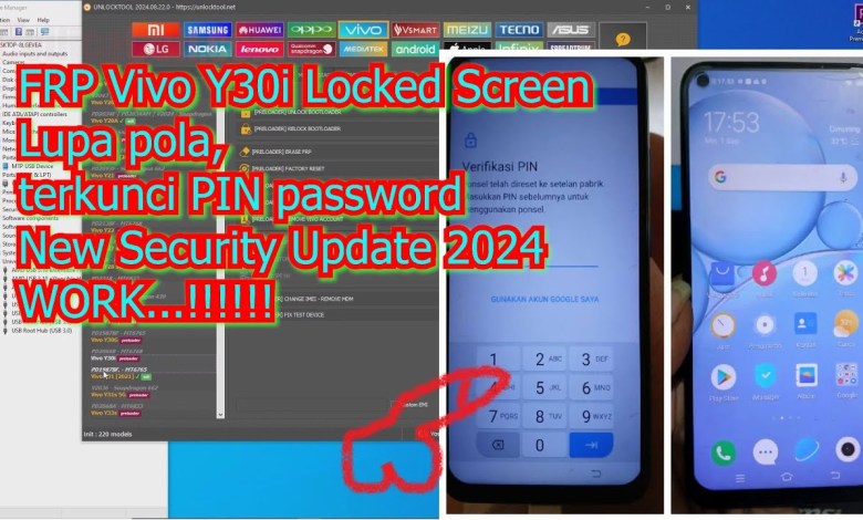 Tutorial Reset FRP Vivo Y30i PD1987 Locked Screen Tutorial Reset FRP Vivo Y30i PD1987 Locked Screen