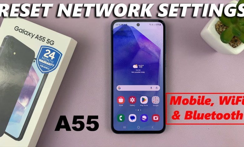 How To Reset Network Settings On Samsung Galaxy A55 5G How To Reset Network Settings On Samsung Galaxy A55 5G