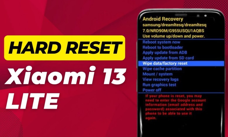 How To Hard Reset Xiaomi 13 LITE (Quick & Easy) How To Hard Reset Xiaomi 13 LITE (Quick & Easy)