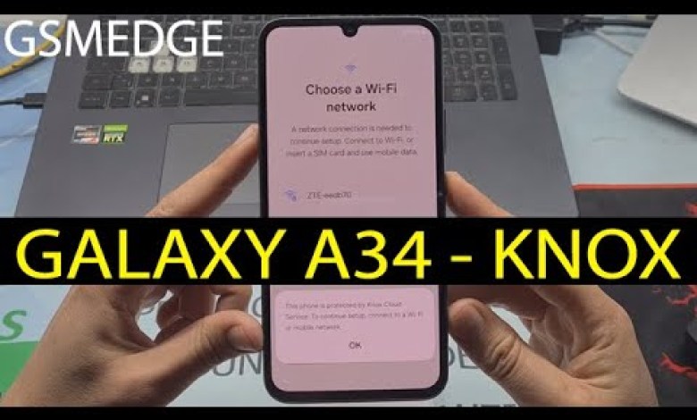 Remove Knox Galaxy A34 5G Android 14 Offciel Unlock MDM Remove Knox Galaxy A34 5G Android 14 Offciel Unlock MDM