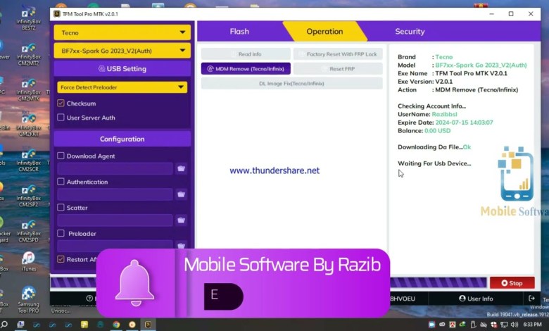 Tecno BF7 Spark Go 2023 MDM Device Lock and FRP Unlock Tecno BF7 Spark Go 2023 MDM Device Lock and FRP Unlock