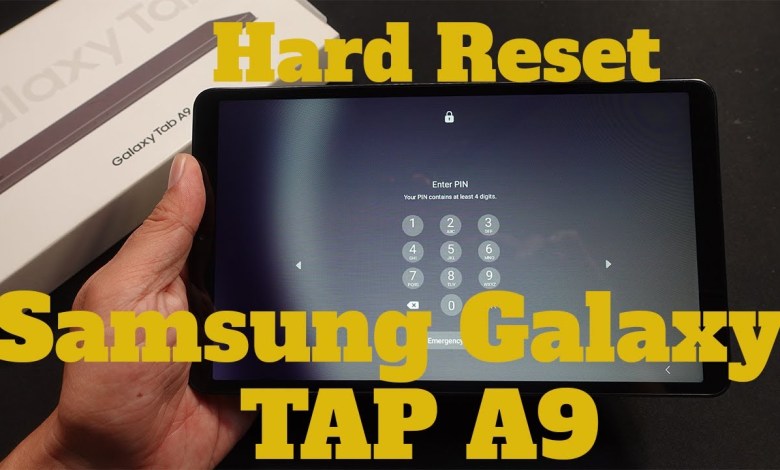 How To Hard Reset Samsung Galaxy Tab A9 How To Hard Reset Samsung Galaxy Tab A9