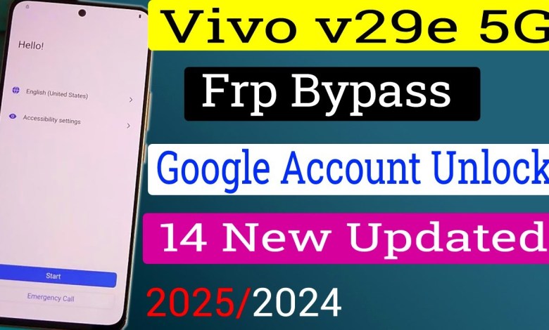 Unlock Vivo V29e FRP on Android 14 with New Security Features for 2024 Unlock Vivo V29e FRP on Android 14 with New Security Features for 2024