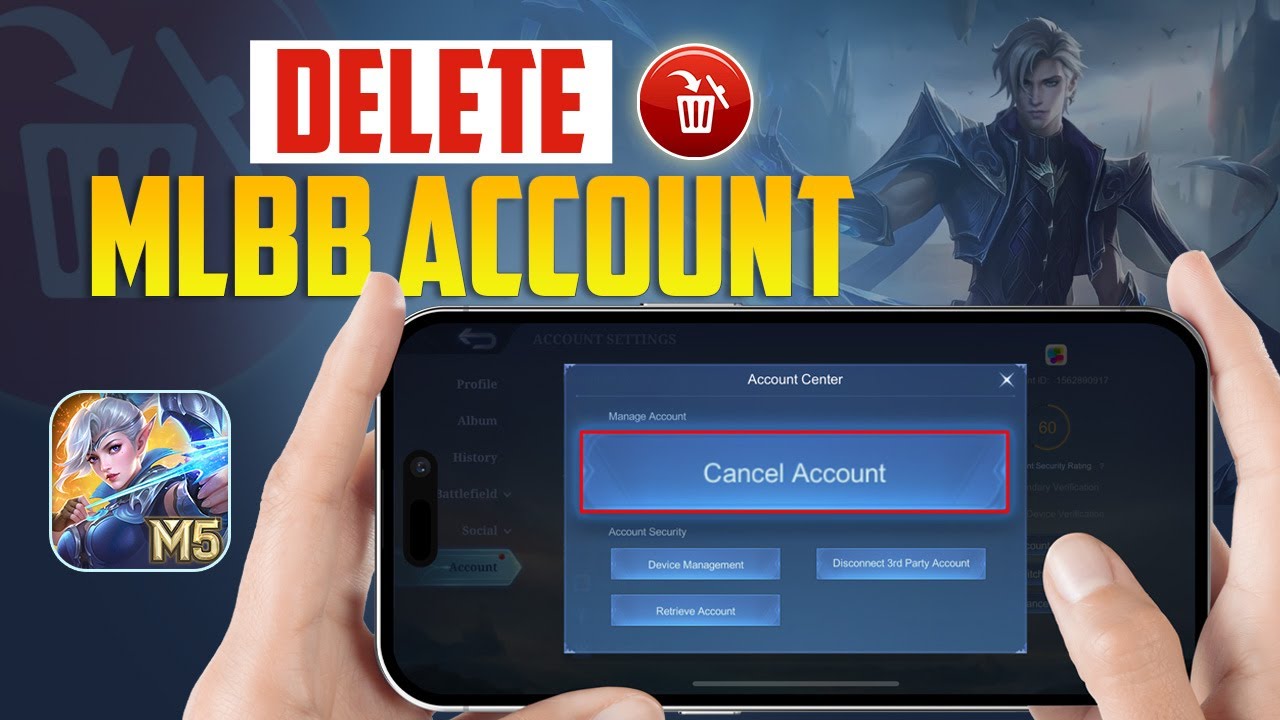 How to Delete your Mobile Legends Account on iPhone | How to Delete your Mobile Legends Account on iPhone |