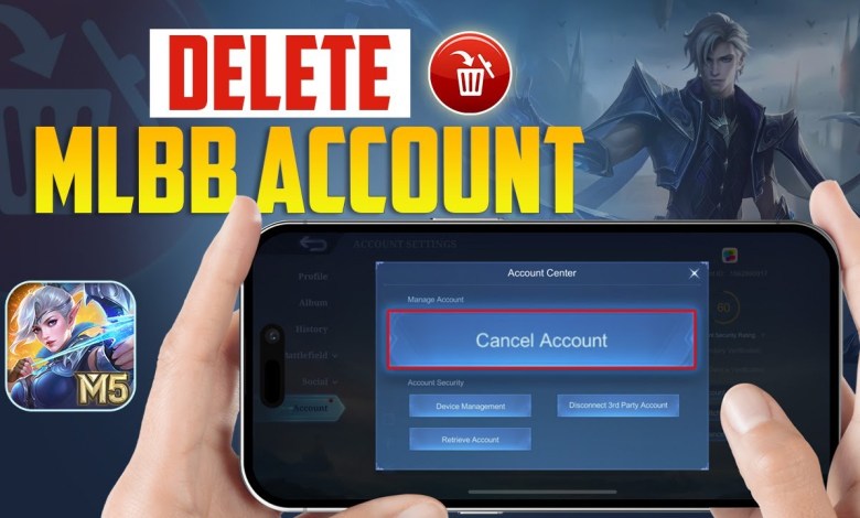 How to Delete your Mobile Legends Account on iPhone | How to Delete your Mobile Legends Account on iPhone |