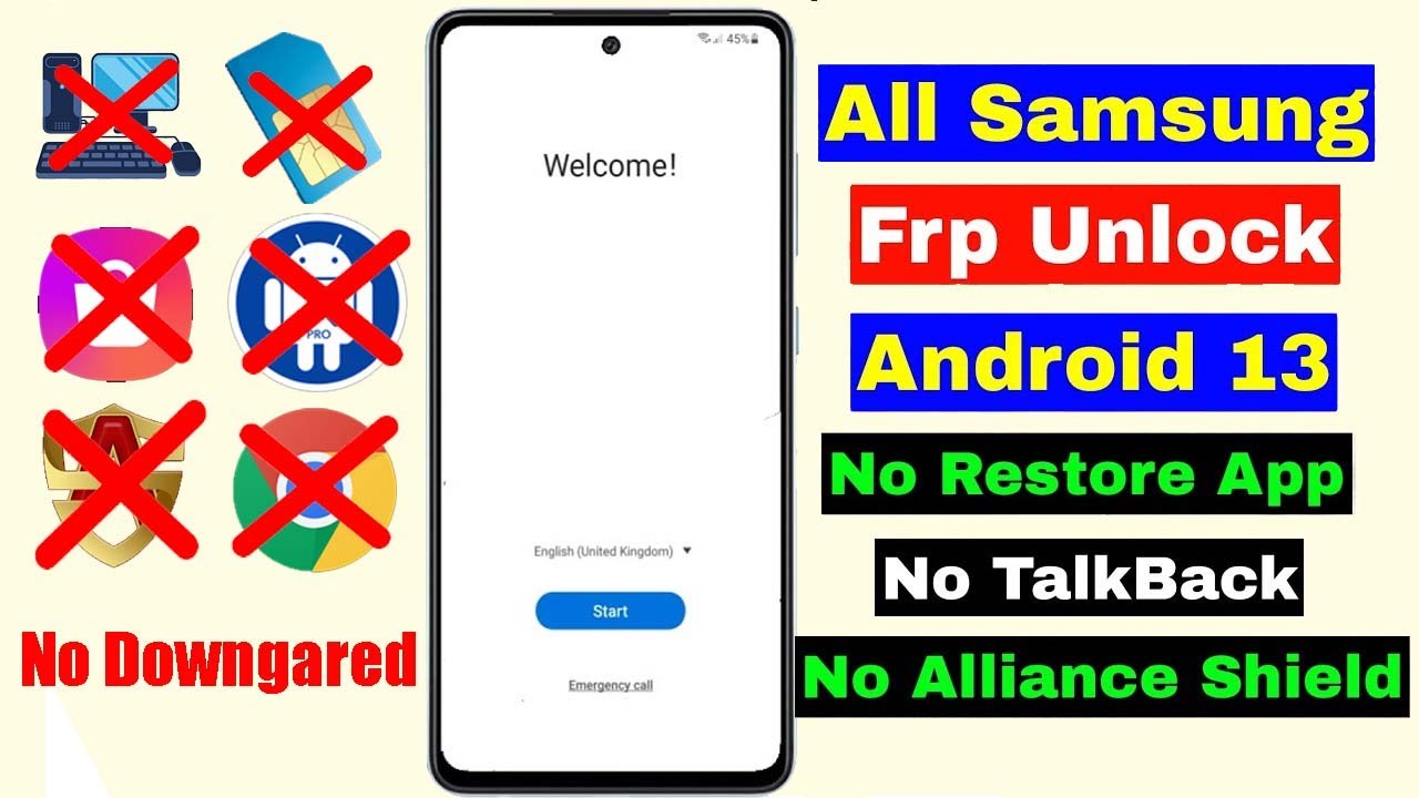“All Samsung FRP Bypass 2023: New Tool for Android 13 & “All Samsung FRP Bypass 2023: New Tool for Android 13 &