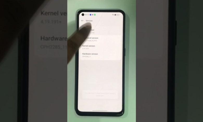 How to oppo F19 pro Developer Enable the Hidden How to oppo F19 pro Developer Enable the Hidden