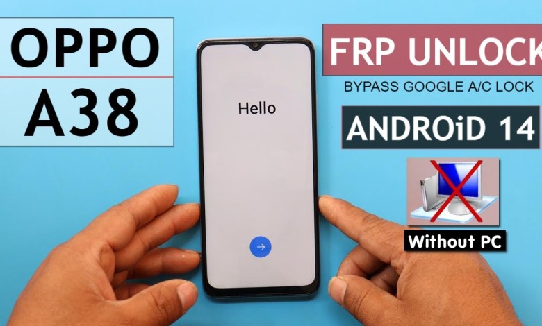 Oppo A38 CPH2579 Frp Bypass/Unlock Google Account Lock Oppo A38 CPH2579 Frp Bypass/Unlock Google Account Lock