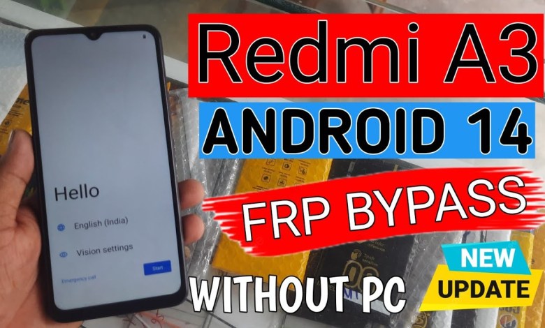Redmi A3 Frp Bypass Android 14 Without Pc/ Redmi A3 Redmi A3 Frp Bypass Android 14 Without Pc/ Redmi A3