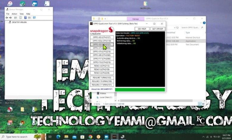 Oppo A33 (2020) Reset Not working Unlocktool Oppo A33 (2020) Reset Not working Unlocktool