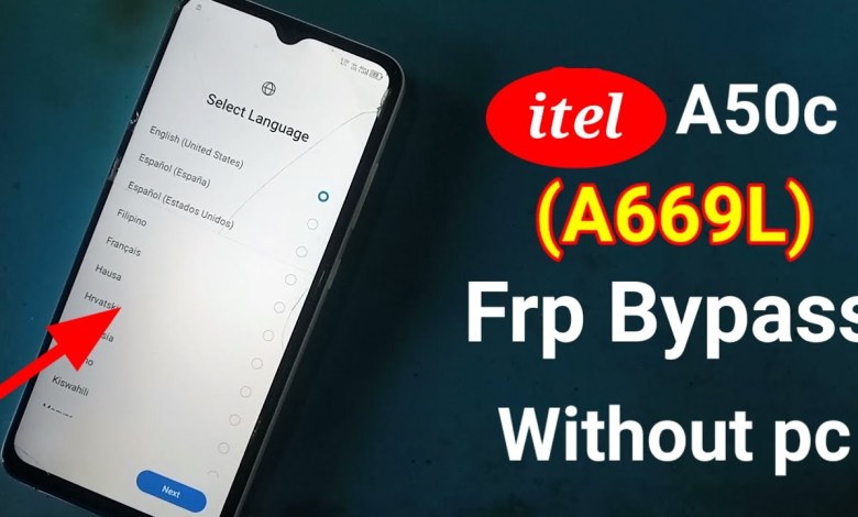 Unlocking the Potential: How to Bypass FRP on Android 14 for itel A50c (A669L) Unlocking the Potential: How to Bypass FRP on Android 14 for itel A50c (A669L)