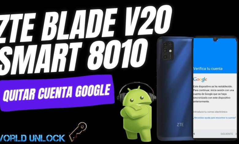 ZTE Blade V20 SMART FRP | Delete Google ZTE account ZTE Blade V20 SMART FRP | Delete Google ZTE account