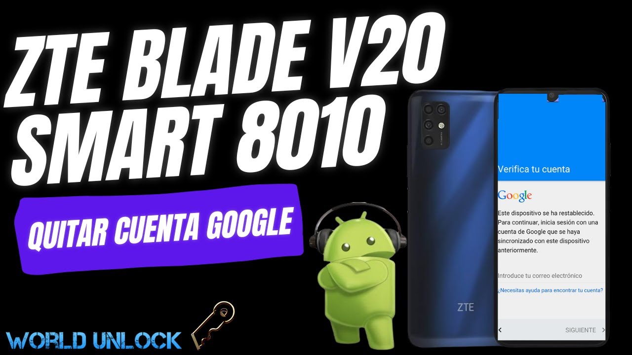 ZTE Blade V20 SMART FRP | Delete Google ZTE account ZTE Blade V20 SMART FRP | Delete Google ZTE account