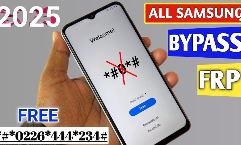 Unlock Samsung FRP with the Newest Code – Android Bypass 2025 Unlock Samsung FRP with the Newest Code – Android Bypass 2025
