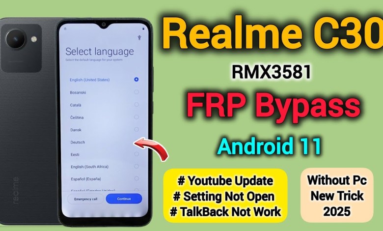 Unlocking Secrets: Realme C30 (RMX3581) FRP Bypass on Android 11—Discover How! Unlocking Secrets: Realme C30 (RMX3581) FRP Bypass on Android 11—Discover How!