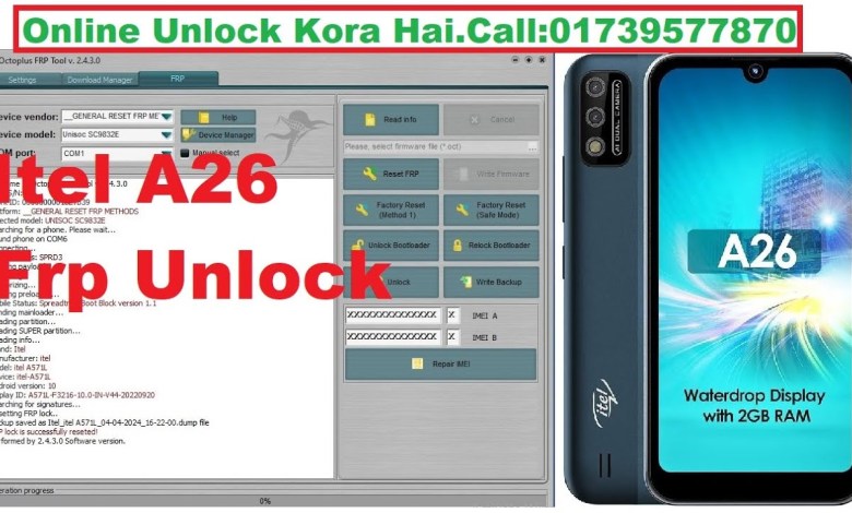 Itel A26 Frp Unlock Octoplus FRP Tool By Mobile Unlock Itel A26 Frp Unlock Octoplus FRP Tool By Mobile Unlock