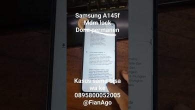 Samsung A145f MDM LOCK DONE permanen #shorts Samsung A145f MDM LOCK DONE permanen #shorts