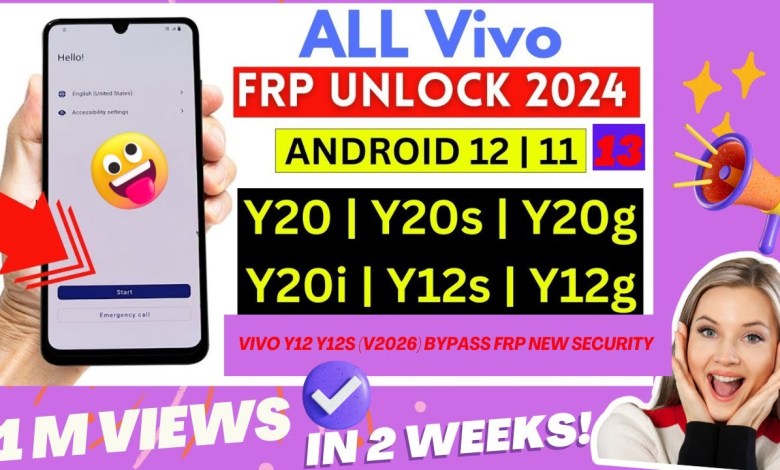 Vivo Y12 FRP Bypass Android 11, 12 | New Solution 2024 Vivo Y12 FRP Bypass Android 11, 12 | New Solution 2024