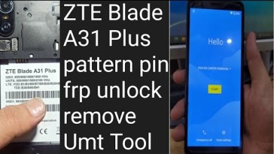 ZTE Blade A31 Plus pattern pin frp unlock remove Umt ZTE Blade A31 Plus pattern pin frp unlock remove Umt