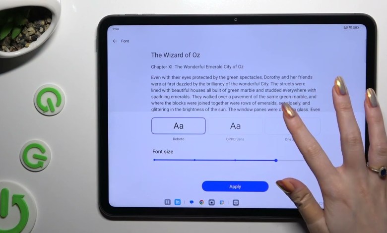 How to Change Font Style on OPPO Pad Neo? How to Change Font Style on OPPO Pad Neo?