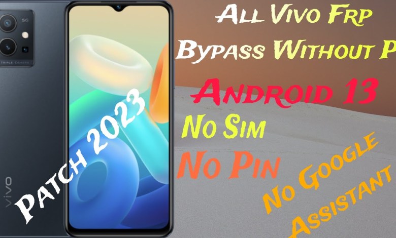 Vivo Y75 5G / T1 5G ll Android 13 ll Frp Bypass Without Vivo Y75 5G / T1 5G ll Android 13 ll Frp Bypass Without