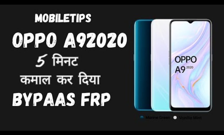 oppo A9 2020 bypass frp oppo A9 2020 bypass kaise kare oppo A9 2020 bypass frp oppo A9 2020 bypass kaise kare