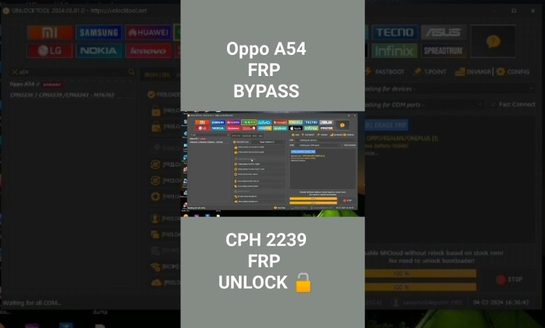 OPPO A54 5G #FRP BYPASS | OPPO CPH 2239 FRP UNLOCK | OPPO A54 5G #FRP BYPASS | OPPO CPH 2239 FRP UNLOCK |