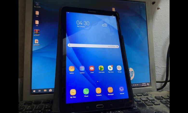 Exiting the high school tablet from the educational system after locking it Exiting the high school tablet from the educational system after locking it