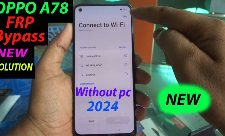 OPPO A78 frp bypass without pc 2024. OPPO A78 frp bypass without pc 2024.