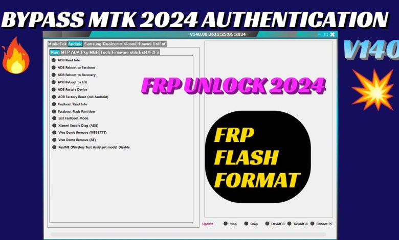 MTK Auth Bypass Tool v140.00.3611 | SAMSUNG FRP BYPASS MTK Auth Bypass Tool v140.00.3611 | SAMSUNG FRP BYPASS