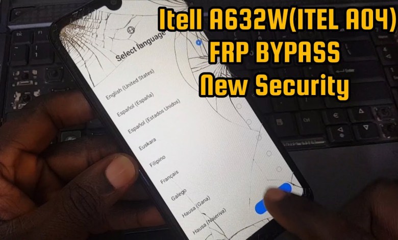 Itel A632W Frp Bypass New Security Itel A04 Itel A632W Frp Bypass New Security Itel A04