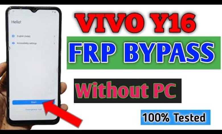 Vivo Y16 FRP BYPASS Without PC | Vivo Y16 Google Vivo Y16 FRP BYPASS Without PC | Vivo Y16 Google