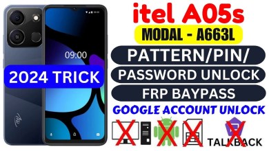 itel a05s (A663L) Pattern/Pin/Password unlock | without itel a05s (A663L) Pattern/Pin/Password unlock | without