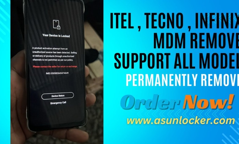 iTel Tecno infinix MDM Lock Remove By IMEI tutorial iTel Tecno infinix MDM Lock Remove By IMEI tutorial