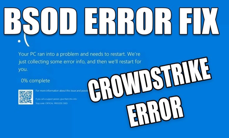 How To Fix CrowdStrike Blue Screen Death(BSOD) Error How To Fix CrowdStrike Blue Screen Death(BSOD) Error