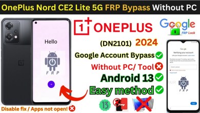 OnePlus Nord CE2 Lite 5G (DN2101) FRP Bypass Without PC OnePlus Nord CE2 Lite 5G (DN2101) FRP Bypass Without PC